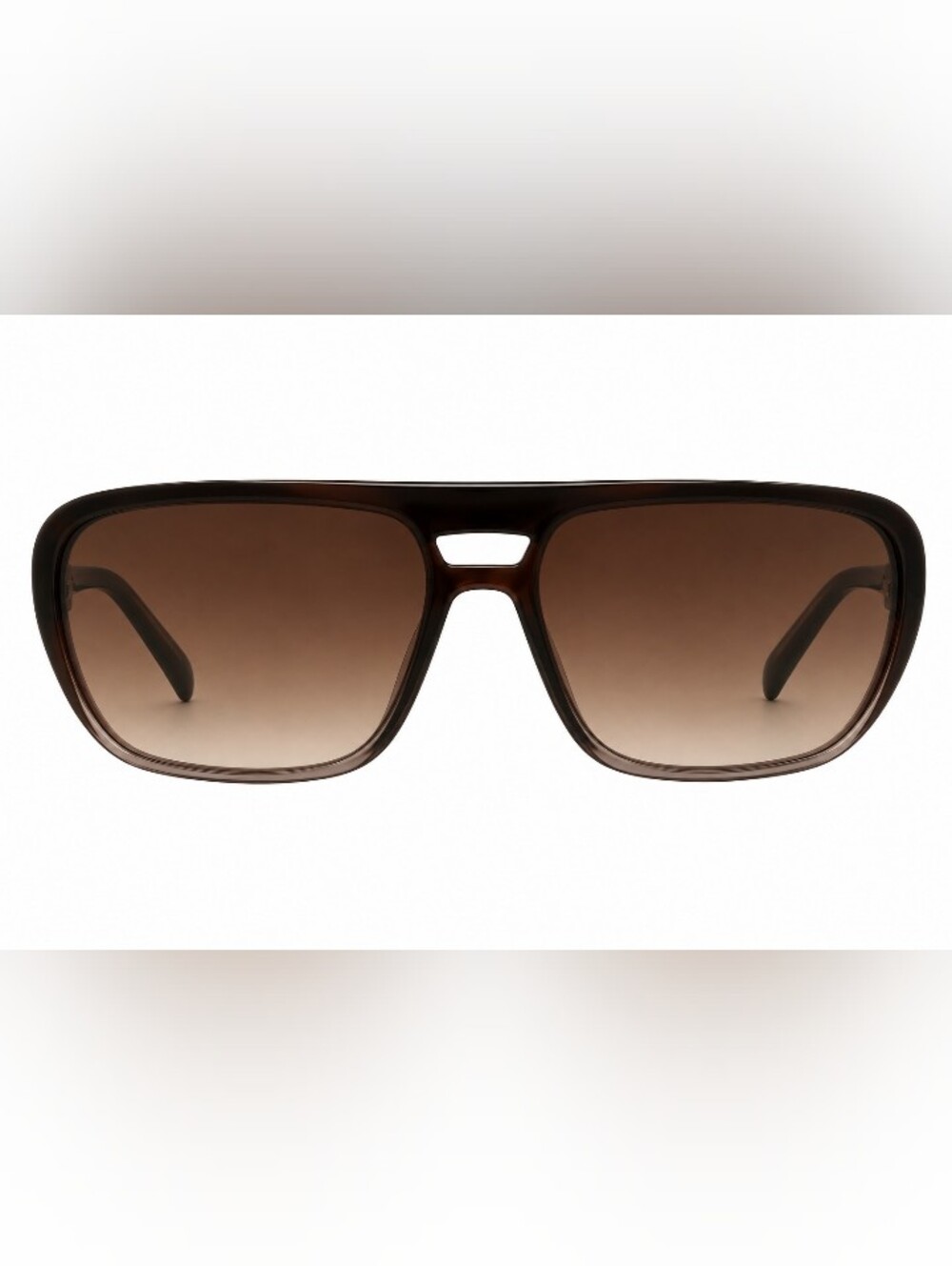 Prada Oversized Tortoiseshell Acetate Aviator Sunglasses